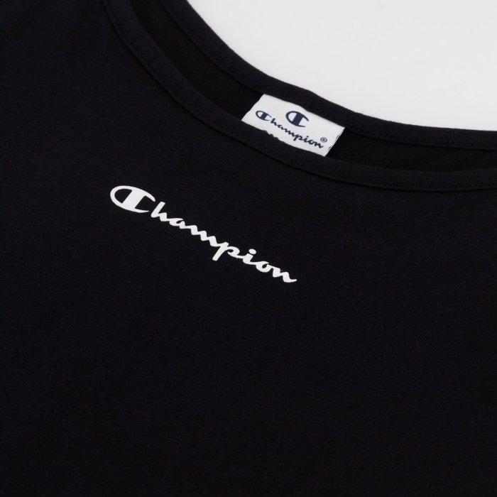 Šaty Champion čierne DRESS 116120 KK001 NBK