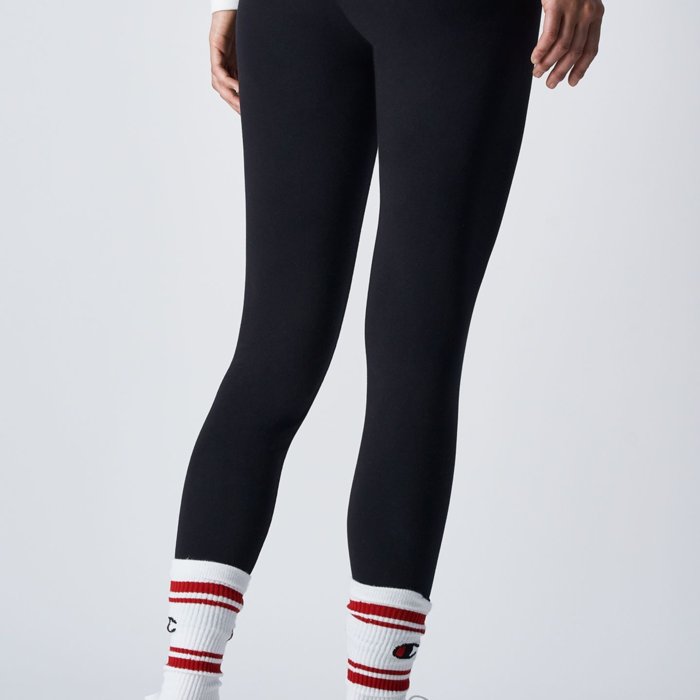 Legíny Champion čierne Crop Leggings 116617 KK001 NBK