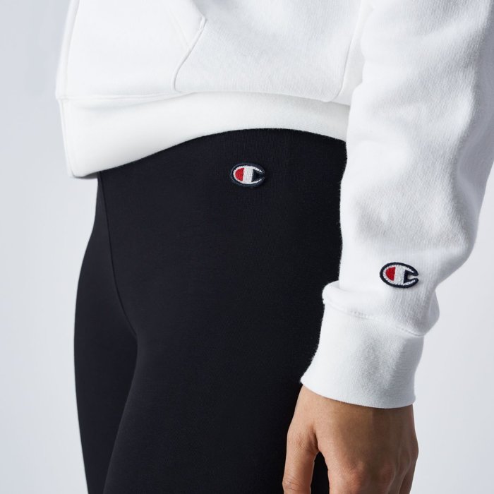 Legíny Champion čierne Crop Leggings 116617 KK001 NBK