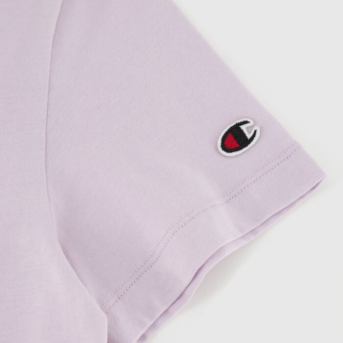 Tričko CHAMPION fialové Crewneck T Shirt 117534 VS057 ORP