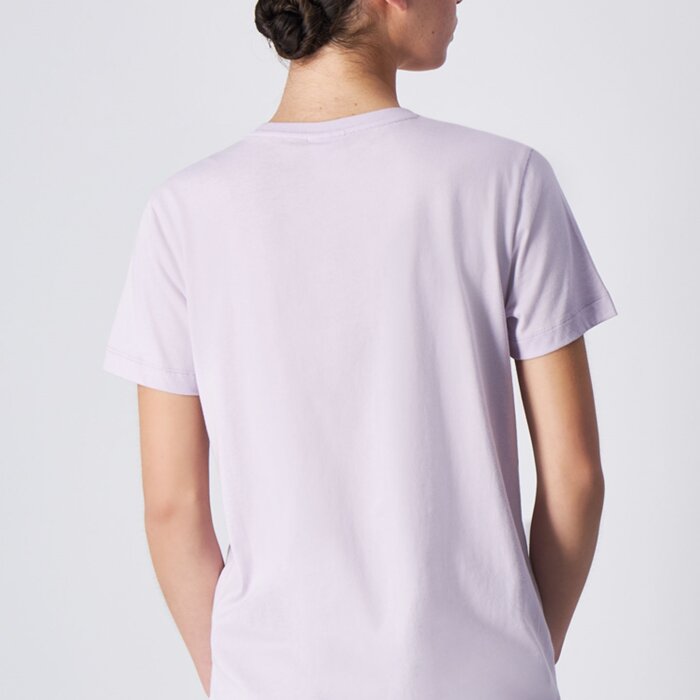 Tričko CHAMPION fialové Crewneck T Shirt 117534 VS057 ORP