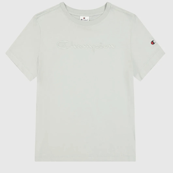 Tričko CHAMPION tyrkysové SS Tee T Shirt 117650 GS129 CVS