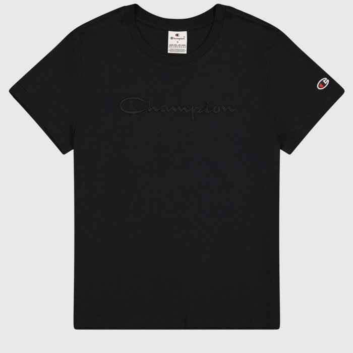 Tričko CHAMPION čierne SS Tee Crewneck T Shirt 117650 KK001 NBK