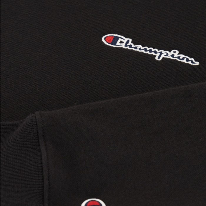 Mikina CHAMPION čierna Crewneck Sweatshirt 217863 KK001 NBK