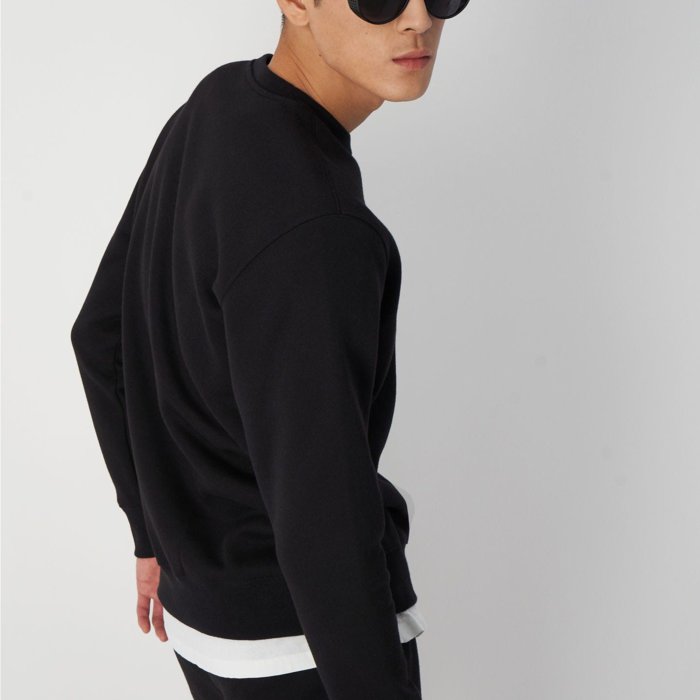 Mikina CHAMPION čierna Crewneck Sweatshirt 217863 KK001 NBK