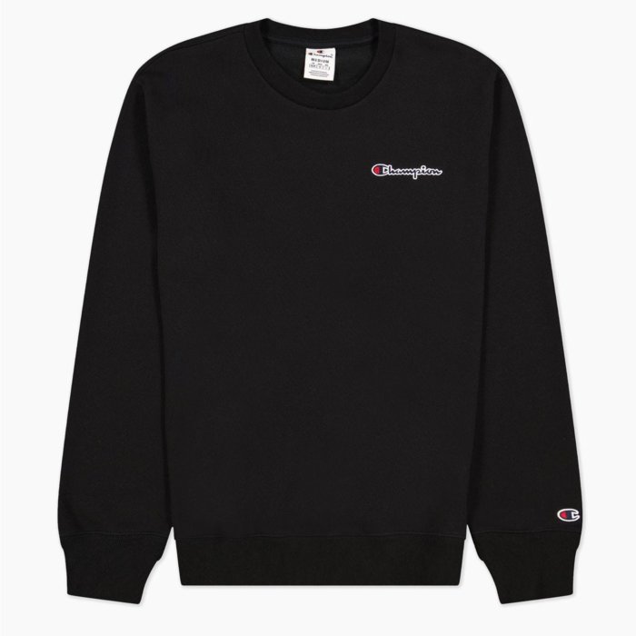 Mikina CHAMPION čierna Crewneck Sweatshirt 217863 KK001 NBK