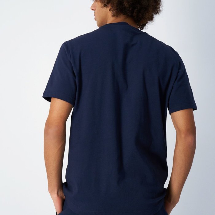 Tričko CHAMPION modrá Crewneck T Shirt 218496 BS538 NVB