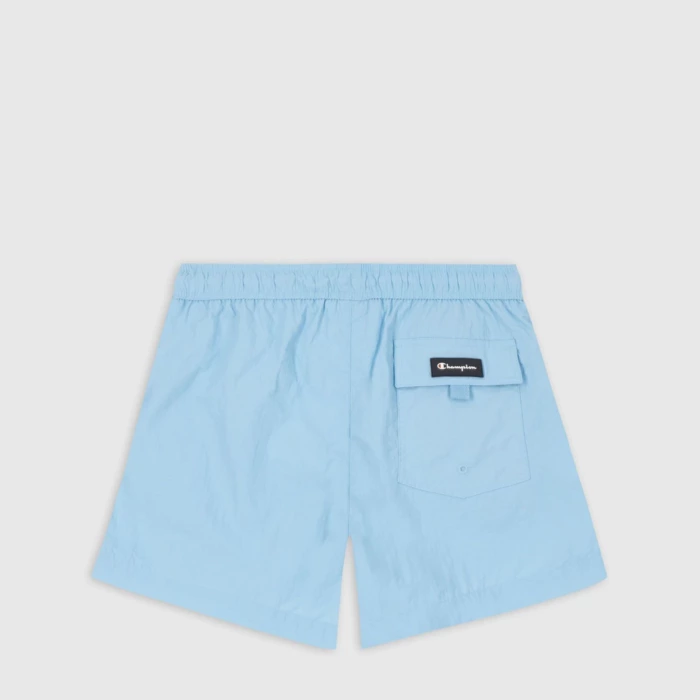 Šortky Champion modré Logo Beachshorts 218977 BS111 PRB