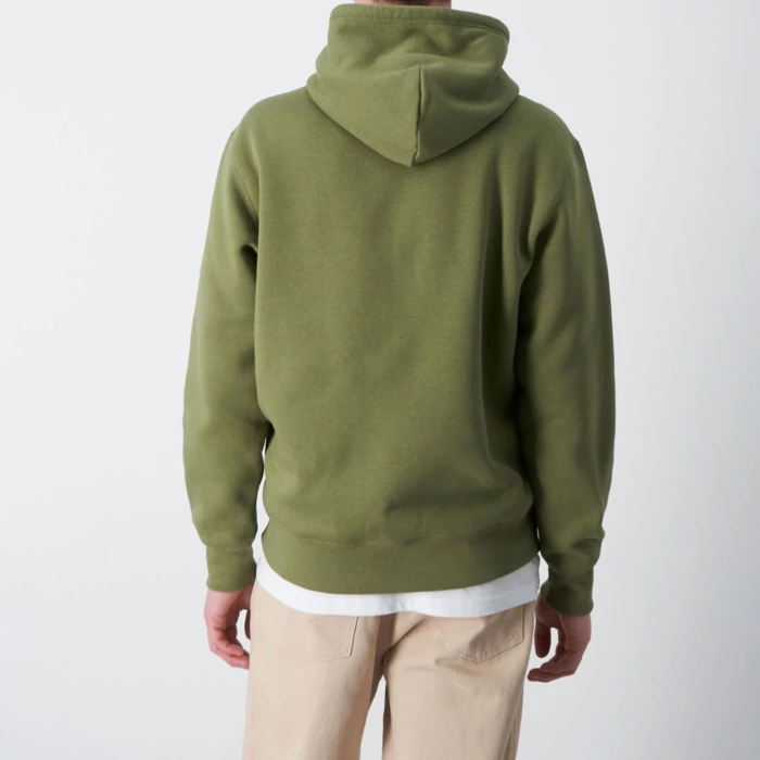 Mikina CHAMPION zelená Hooded Sweatshirt 219061 GS554 CPO