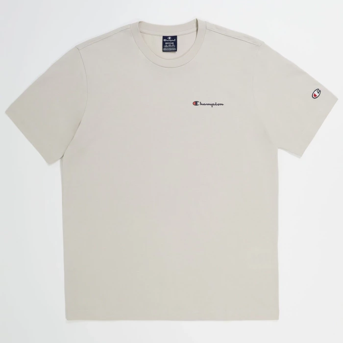 Tričko CHAMPION krémové Crewneck T Shirt 220264 ES057 SVL