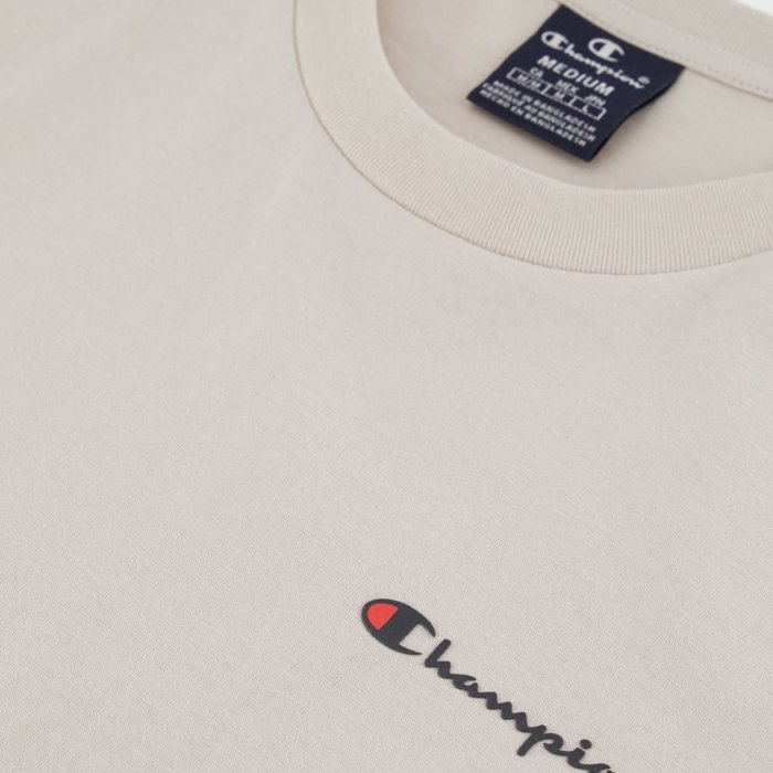 Tričko CHAMPION krémové Crewneck T Shirt 220264 ES057 SVL