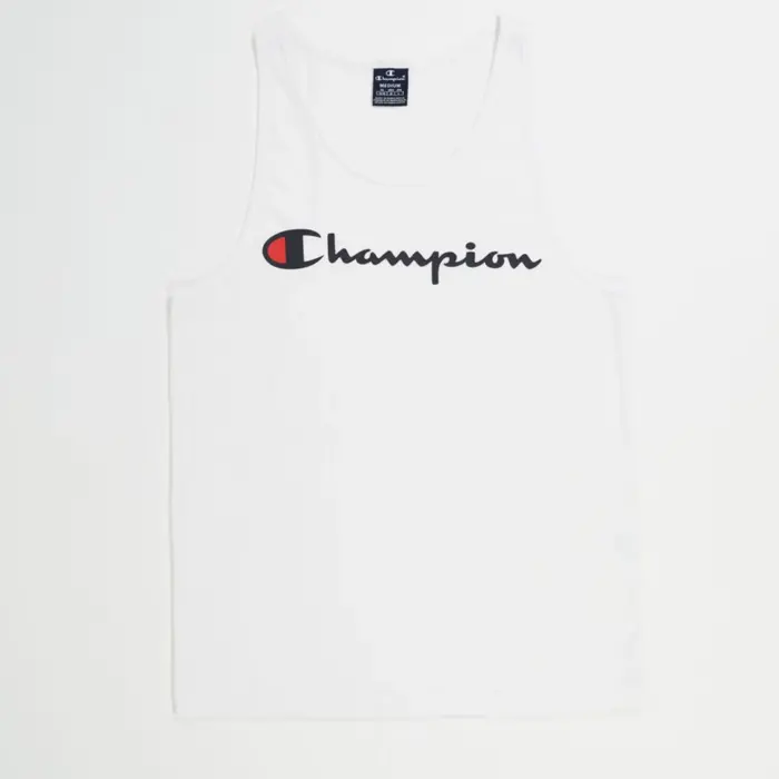 Tielko CHAMPION biele Tank Top 219833 WW001 WHT
