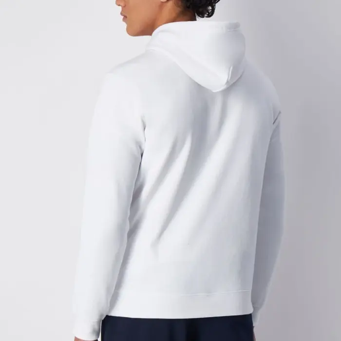 Mikina CHAMPION biela Hooded Sweatshirt 219845 WW001 WHT