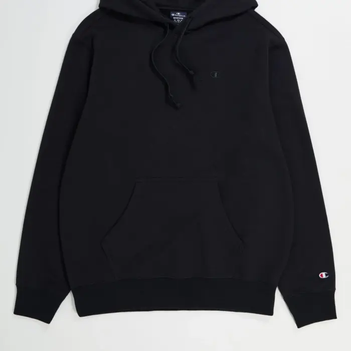 Mikina CHAMPION čierna Hooded Sweatshirt 219871 KK001 NBK