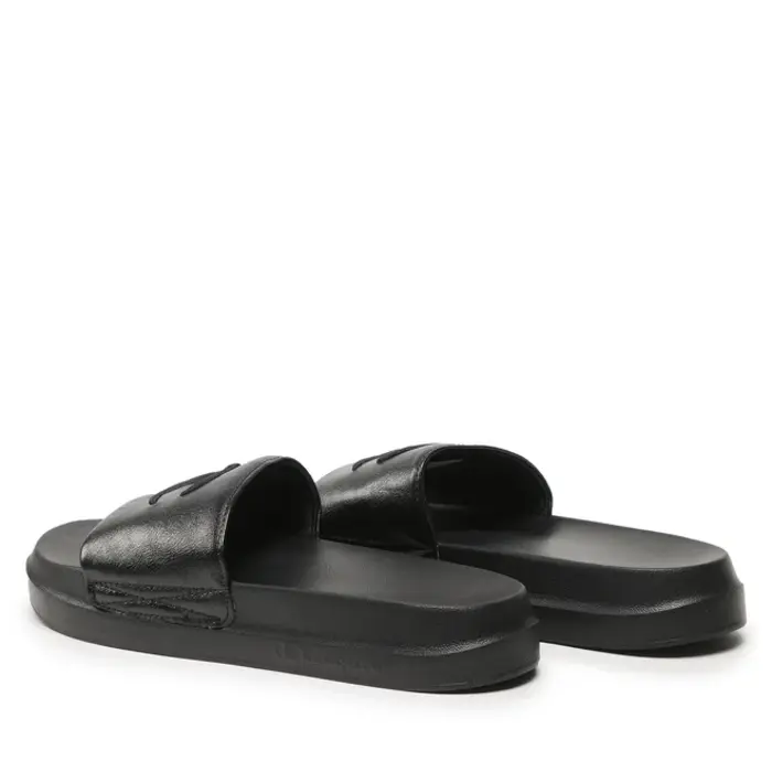 Šľapky CHAMPION čierne MIAMI PLATFORM Slide S11561 KK001 NBK