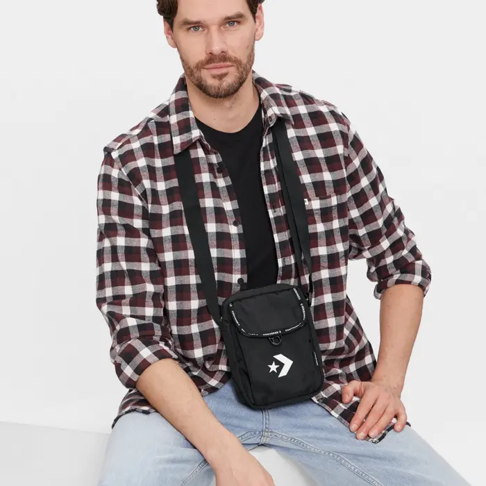 Taška Converse čierna LARGE LOGO CROSSBODY 2 10025483 A01