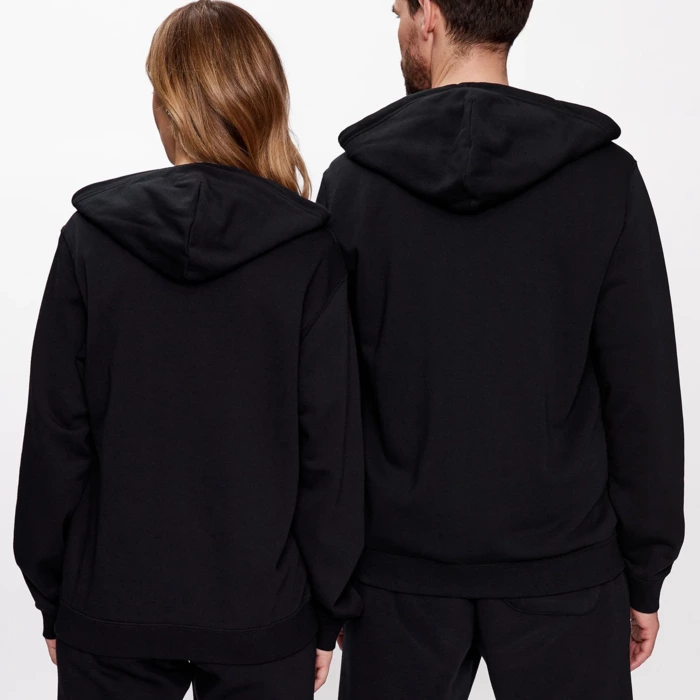 Mikina Converse čierna SC EMB CLASSIC FZ HOODIE FT/BB 10023871 A01