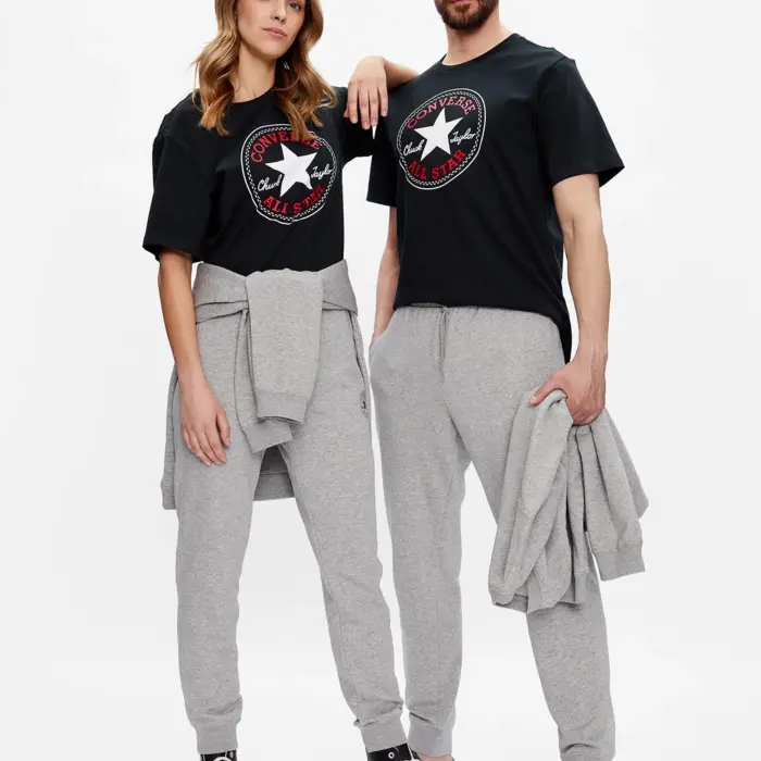 Tričko Converse čierne CON T SHIRT CHUCK PATCH CORE TEE 10025459 A01