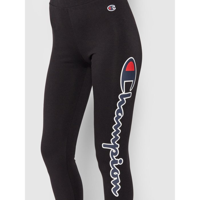Legíny Champion čierne W Leggings  LogoTraining 114560 KK001 NBK