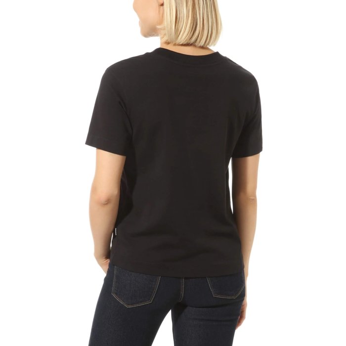 Tričko VANS čierne WM JUNIOR V BOXY VN0A4MFLBLK1