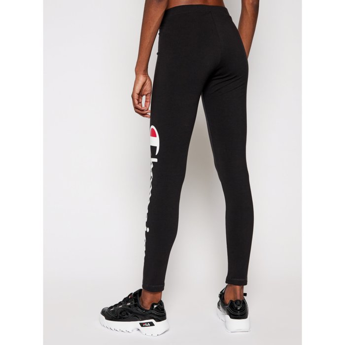 Legíny Champion čierne W 7/8 Leggings  LogoTraining 112857 KK001 NBK