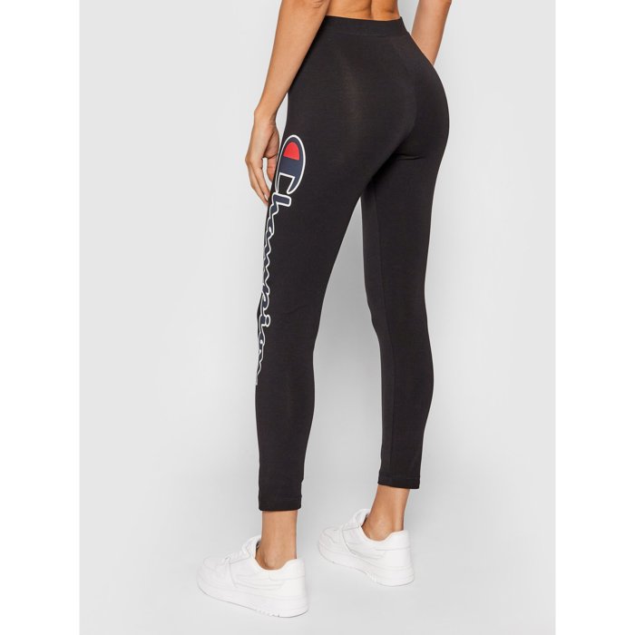 Legíny Champion čierne W Leggings  LogoTraining 114560 KK001 NBK