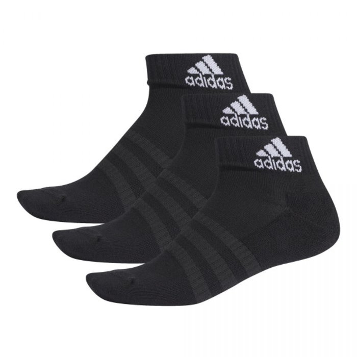 Ponožky adidas čierne 3 páry CUSH ANK 3PP DZ9379