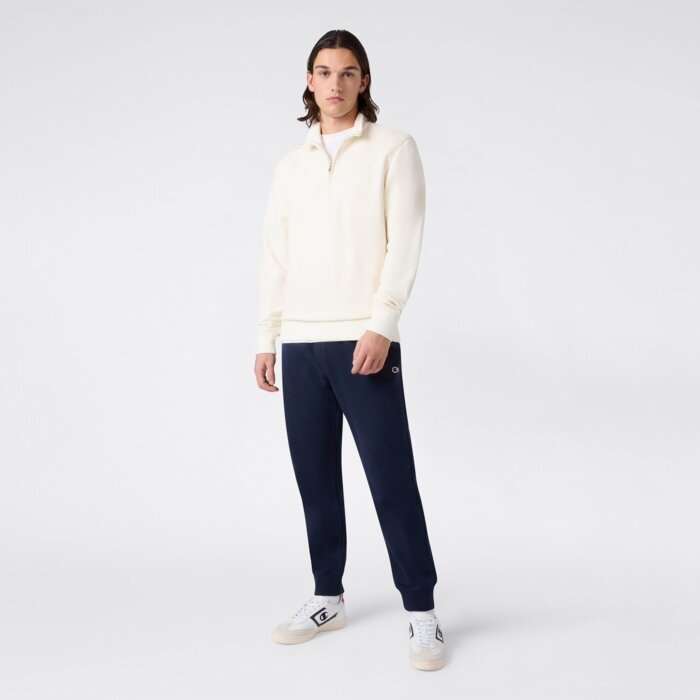 Mikina CHAMPION krémová Half Zip Sweatshirt 222044 YS084 EGT