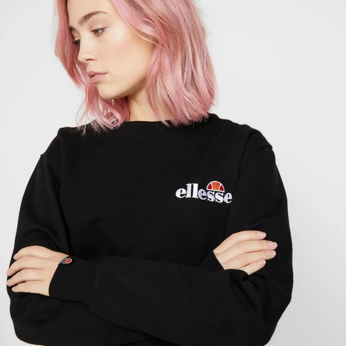 Mikina ELLESSE čierna TRIOME SWEATSHIRT SGS08847 011 BLK