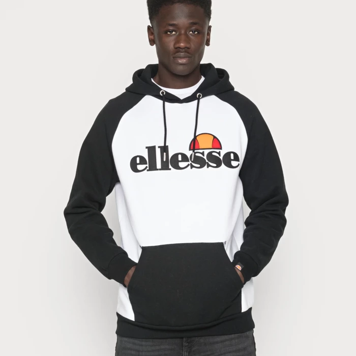 Mikina ELLESSE čierna/biela TALIAMENTO SHM07394 910 WHT BLK