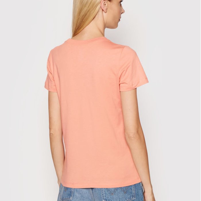 Tričko Converse ružové W CENTER FRONT LOGO TEE 10018268 A29