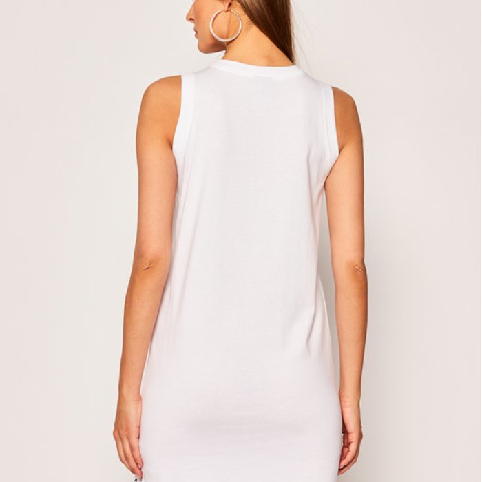 Šaty Champion biele DRESS Logo 112657 WW001 WHT