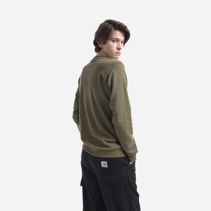 Mikina ELLESSE zelená FIERRO Crew Sweatshirt SHS08784 506 KHAKI