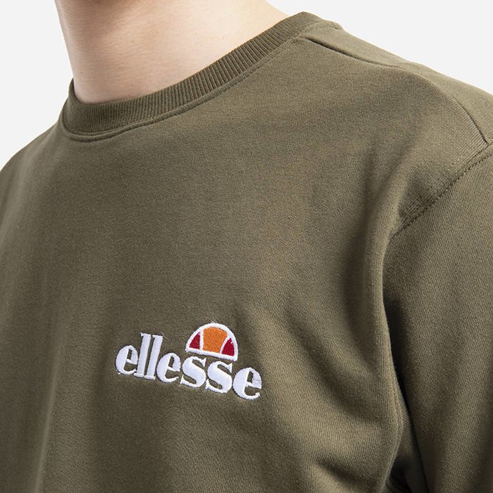 Mikina ELLESSE zelená FIERRO Crew Sweatshirt SHS08784 506 KHAKI