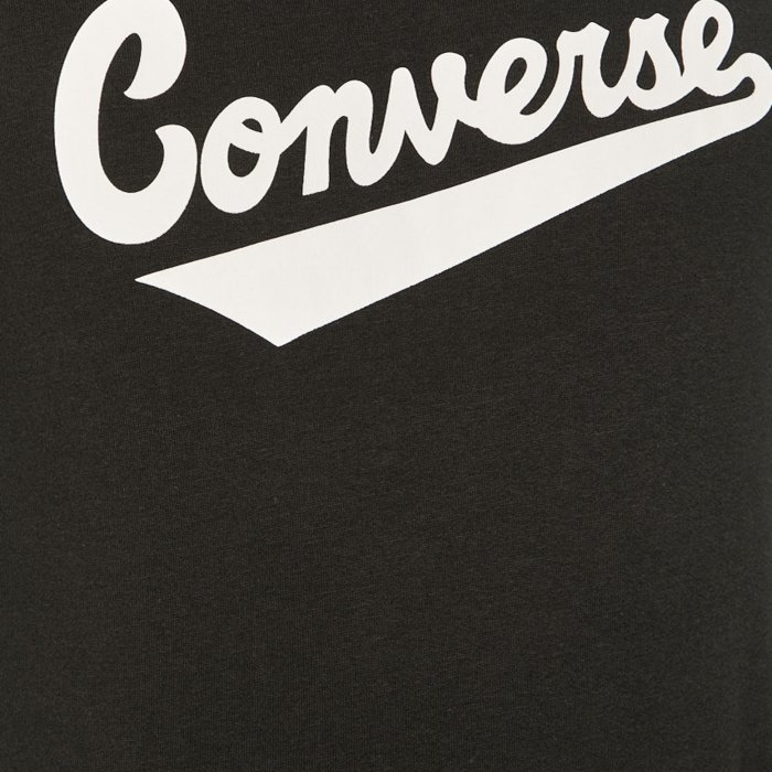 Mikina Converse čierna M Script Pullover Hoodie BB 10019004 A01