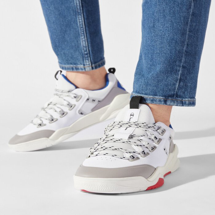 Obuv CHAMPION biela Low Cut Shoe  Z95 LOW S21875  WW001 WHT