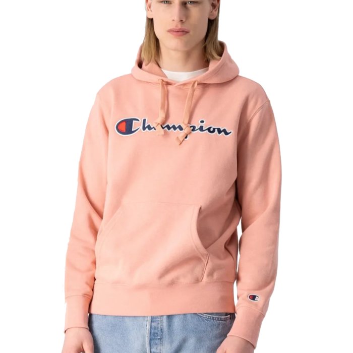 Mikina CHAMPION ružová Hooded Sweatshirt 217060 PS092 RTT