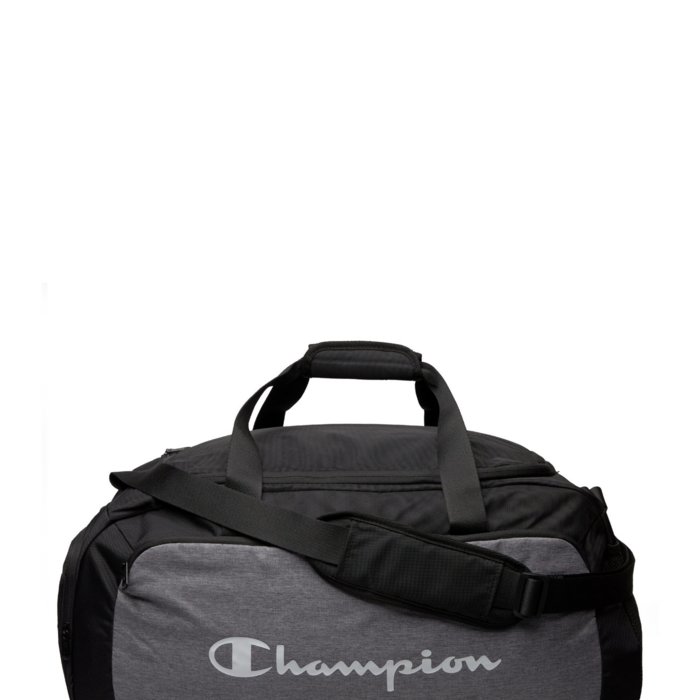 Taška Champion čierno/sivá Small Duffel Bag 802391 KK001 NBK/NBK/ZDGRM