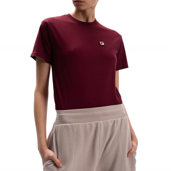 Tričko FILA bordové WOMEN NOVA tee 682319 D10