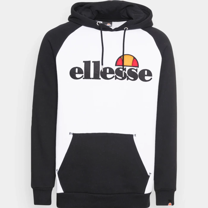 Mikina ELLESSE čierna/biela TALIAMENTO SHM07394 910 WHT BLK