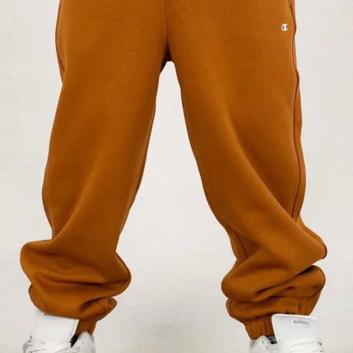 Tepláky CHAMPION hnedé M RIB CUFF PANTS 219424 MS531 RUE