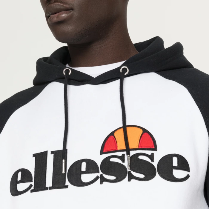 Mikina ELLESSE čierna/biela TALIAMENTO SHM07394 910 WHT BLK