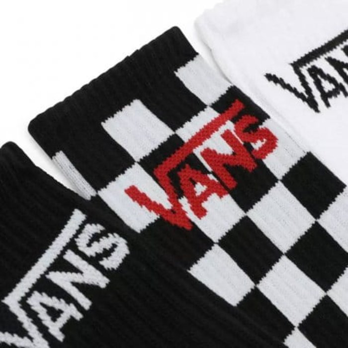 Ponožky VANS farebné 3 páry MN CLASSIC CREW VN000XSE95Y1