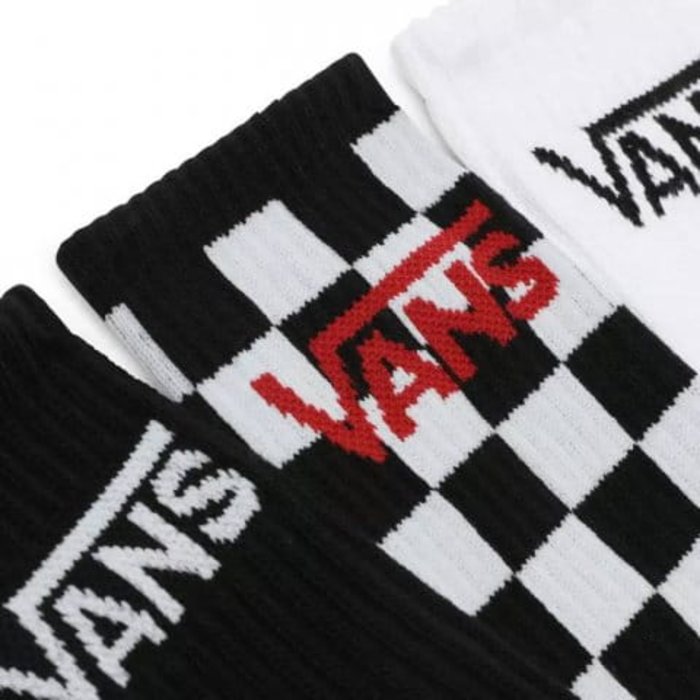 Ponožky VANS farebné 3 páry MN CLASSIC CREW VN000XSE95Y1