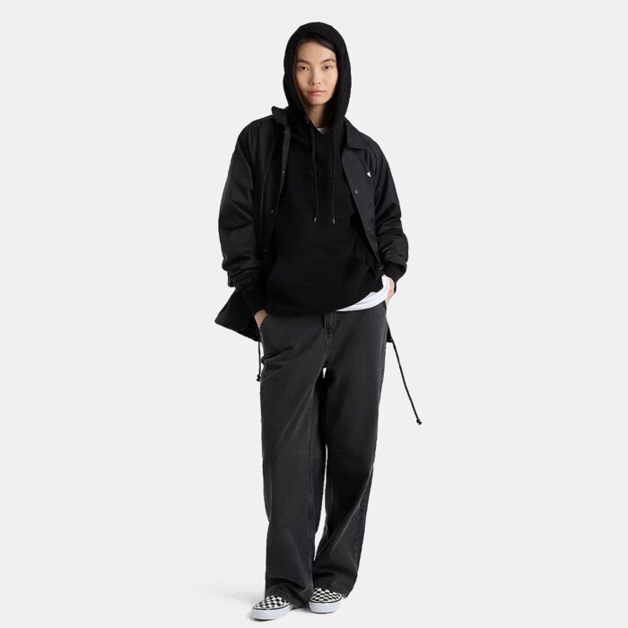 Mikina VANS čierna ESSENTIAL RELAXED PO VN000H8ZBLK1