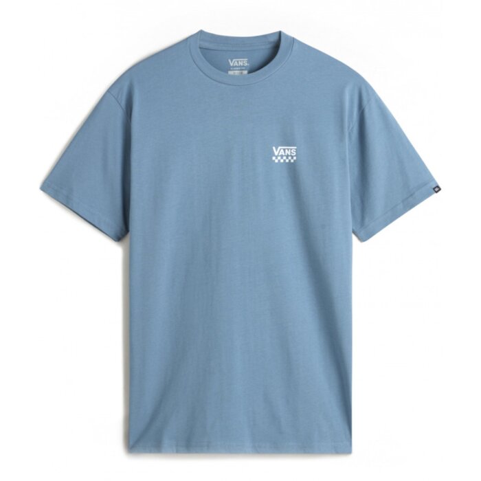 Tričko VANS modré MN LEFT CHEST LOGO II SS VN0A7TLGJCN1