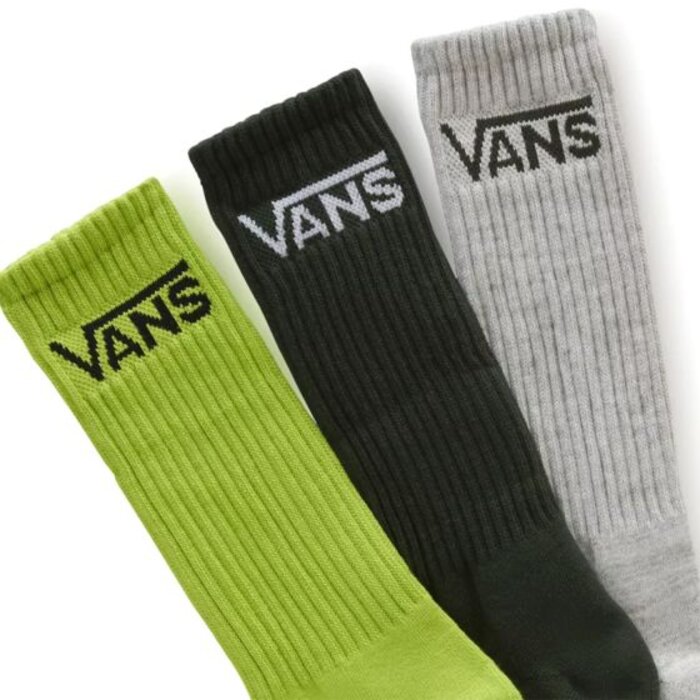 Ponožky VANS farebné 3 páry MN CLASSIC CREW VN000XSEBD61