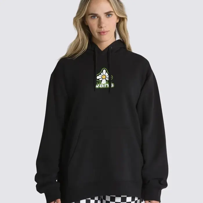 Mikina VANS čierna MUSHROOM PO VN0008HJBLK1