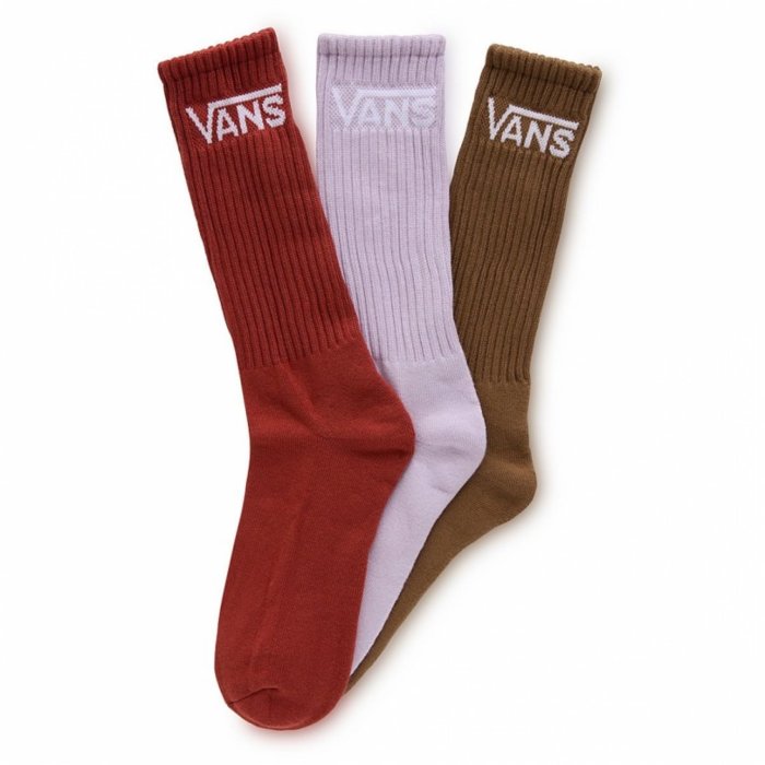 Ponožky VANS farebné 3 páry MN CLASSIC CREW VN000XSEADU1
