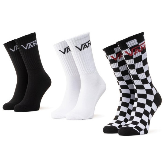 Ponožky VANS farebné 3 páry MN CLASSIC CREW VN000XSE95Y1
